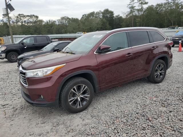 TOYOTA HIGHLANDER 2016 with VIN 5TDKKRFH3GS158411 - Photo from auction