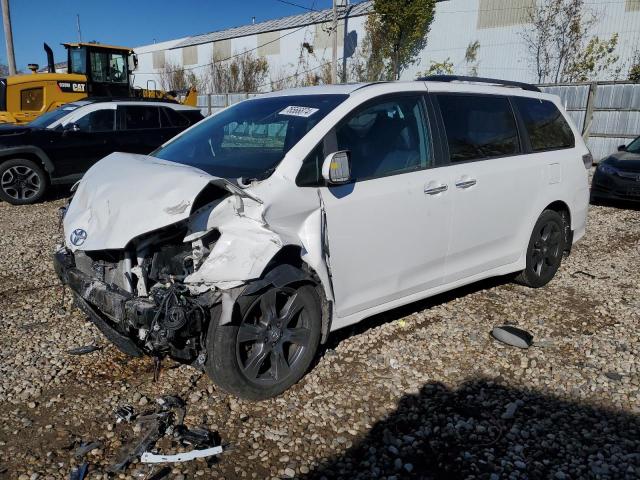 TOYOTA SIENNA SE 2017 with VIN 5TDXZ3DC1HS895260 - Photo from auction