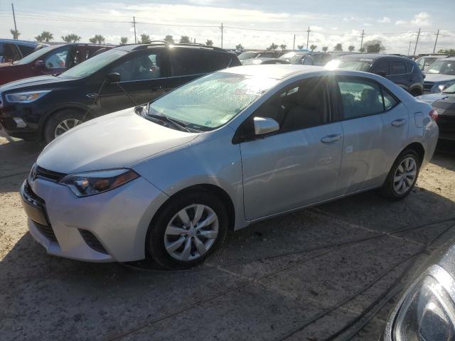 TOYOTA COROLLA L 2015 with VIN 2T1BURHE9FC344684 - Photo from auction