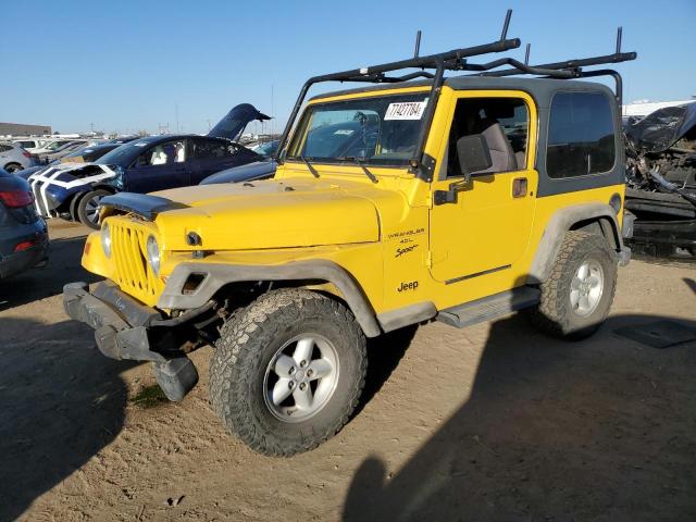 JEEP WRANGLER / 2001 with VIN 1J4FA49S31P374639 - Photo from auction