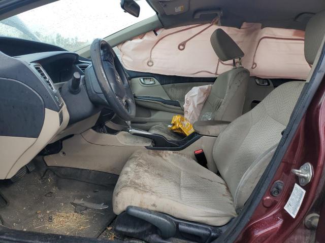 Photo 7 from auction – 2014 HONDA CIVIC LX with VIN 19XFB2F50EE019231