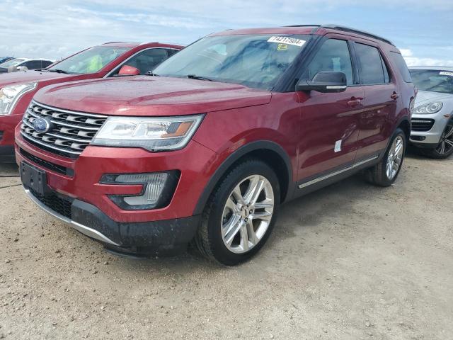FORD EXPLORER X 2017 with VIN 1FM5K7D85HGC18331 - Photo from auction