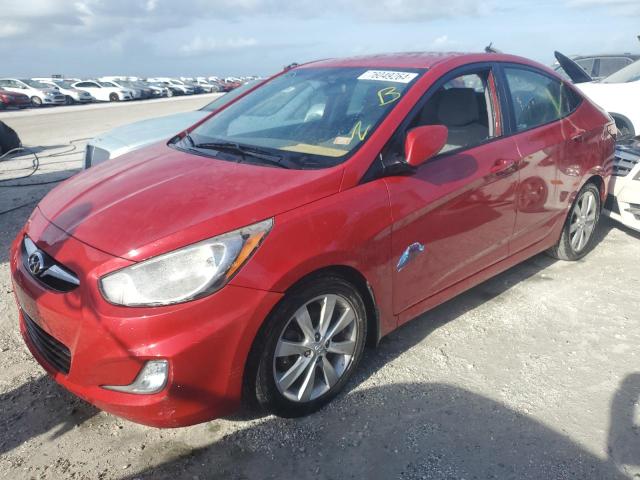 HYUNDAI ACCENT GLS 2012 with VIN KMHCU4AE4CU116359 - Photo from auction