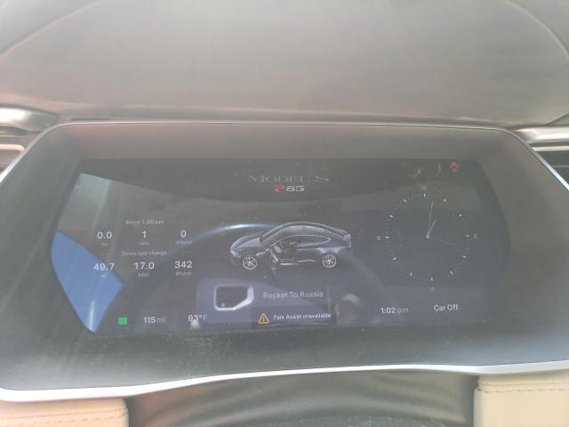 Photo 9 from auction – 2014 TESLA MODEL S with VIN 5YJSA1H13EFP54916
