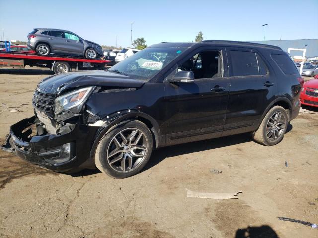 FORD EXPLORER S 2016 with VIN 1FM5K8GT7GGA03599 - Photo from auction