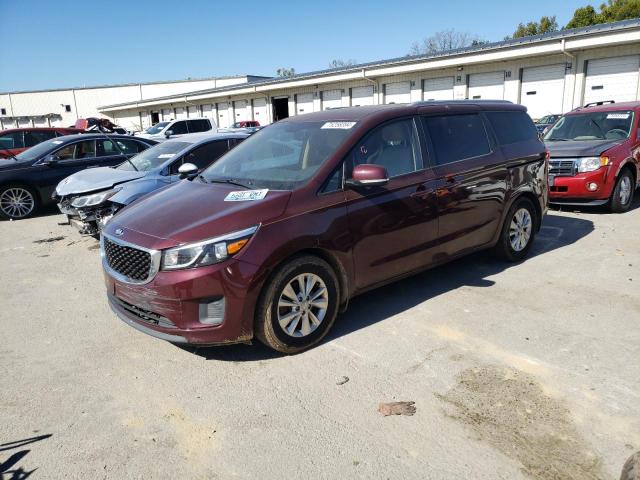 KIA SEDONA LX 2016 with VIN KNDMB5C19G6145025 - Photo from auction