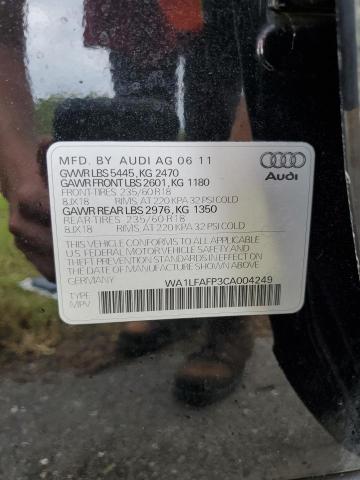 Photo 14 from auction – 2012 AUDI Q5 PREMIUM with VIN WA1LFAFP3CA004249