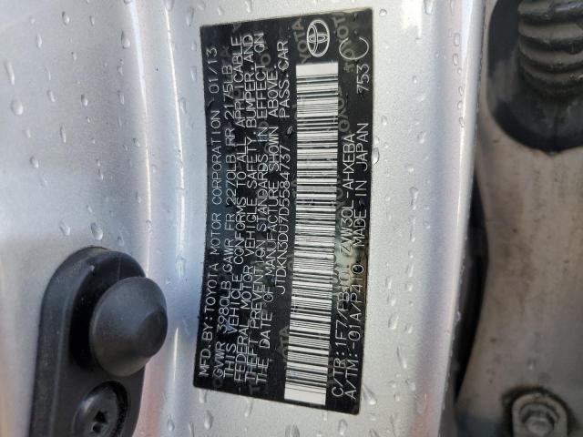Photo 14 from auction – 2013 TOYOTA PRIUS with VIN JTDKN3DU7D5584737
