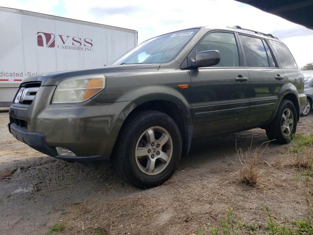 HONDA PILOT EX 2006 with VIN 5FNYF18526B023538 - Photo from auction