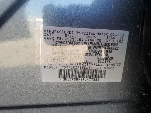 Photo 14 from auction – 2023 NISSAN KICKS S with VIN 3N1CP5BV4PL477383