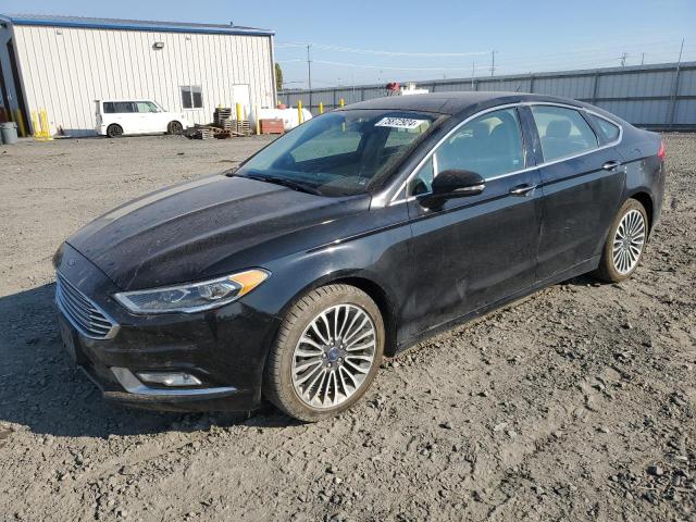 FORD FUSION SE 2017 with VIN 3FA6P0T99HR313887 - Photo from auction