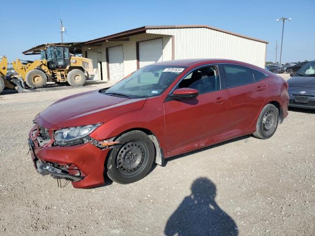 HONDA CIVIC LX 2019 with VIN 19XFC2F63KE020987 - Photo from auction