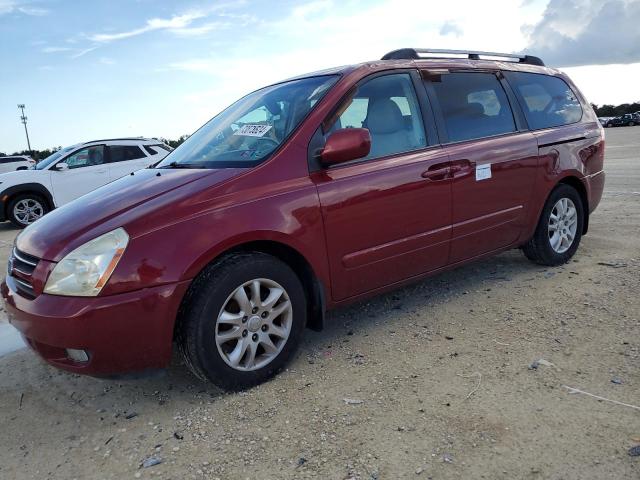KIA SEDONA EX 2006 with VIN KNDMB233366016910 - Photo from auction
