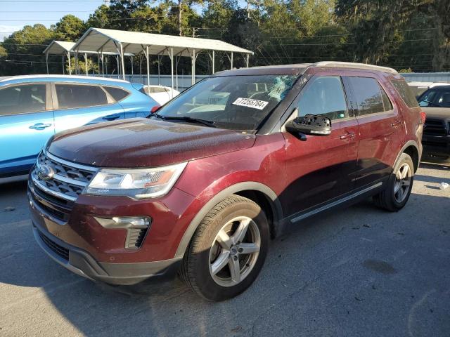 FORD EXPLORER X 2018 with VIN 1FM5K7D82JGB58157 - Photo from auction