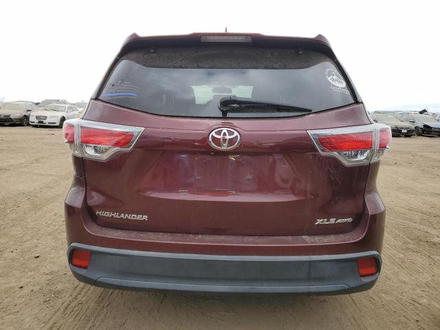 Photo 6 from auction – 2015 TOYOTA HIGHLANDER with VIN 5TDJKRFH4FS112693