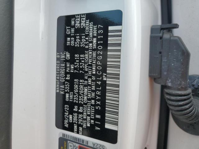 Photo 14 from auction – 2023 KIA SORENTO S with VIN 5XYRL4LC0PG201137