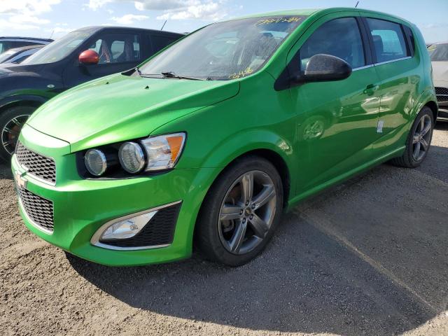 CHEVROLET SONIC RS 2015 with VIN 1G1JG6SB0F4135331 - Photo from auction