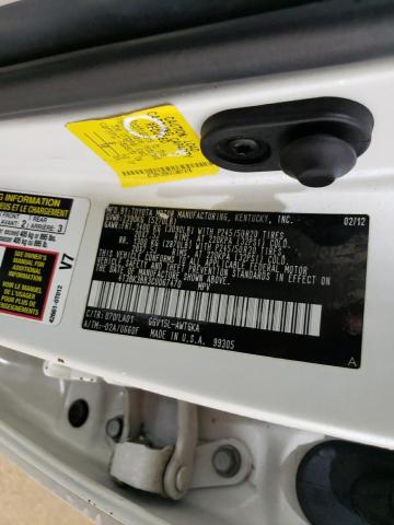 Photo 14 from auction – 2012 TOYOTA VENZA LE with VIN 4T3BK3BB3CU067470