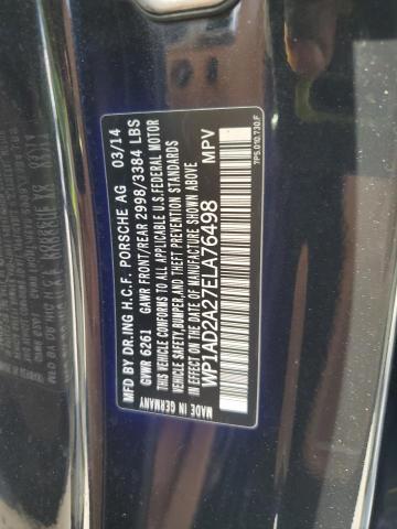 Photo 14 from auction – 2014 PORSCHE CAYENNE GT with VIN WP1AD2A27ELA76498