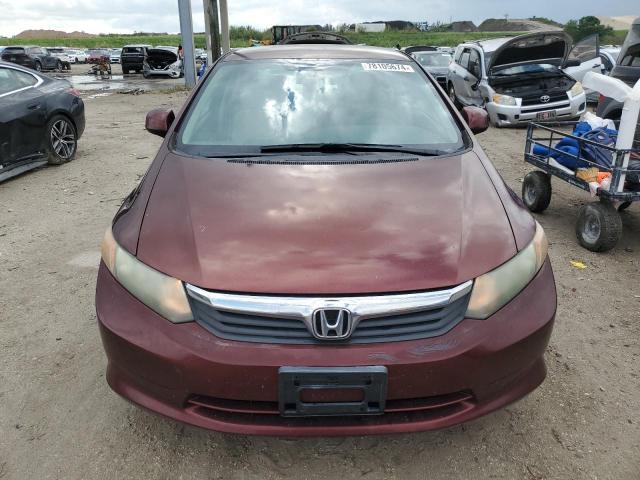 Photo 5 from auction – 2012 HONDA CIVIC LX with VIN 19XFB2F58CE051700