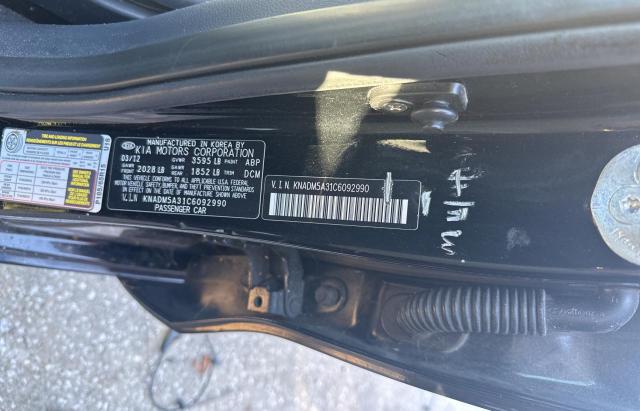 Photo 10 from auction – 2012 KIA RIO LX with VIN KNADM5A31C6092990