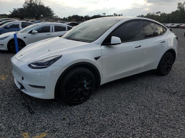 TESLA MODEL Y 2021 with VIN 5YJYGDEE7MF062061 - Photo from auction