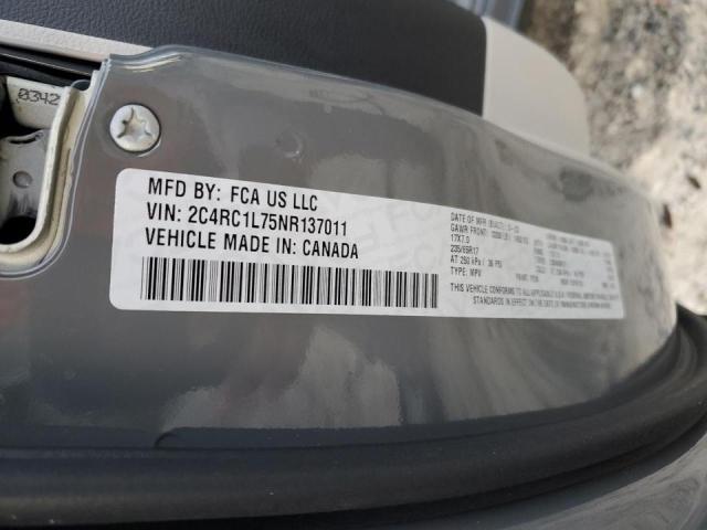 Foto 14 de la subasta – 2022 CHRYSLER PACIFICA H con VIN 2C4RC1L75NR137011
