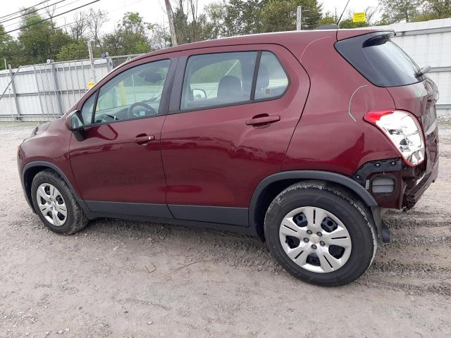 Photo 2 from auction – 2016 CHEVROLET TRAX LS with VIN 3GNCJKSB8GL229017