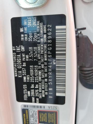 Photo 14 from auction – 2023 KIA SORENTO EX with VIN 5XYRH4LF6PG189622