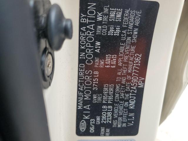 Photo 14 from auction – 2013 KIA SOUL with VIN KNDJT2A59D7771362