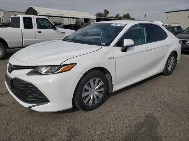 TOYOTA CAMRY LE 2020 with VIN 4T1C31AK9LU012716 - Photo from auction