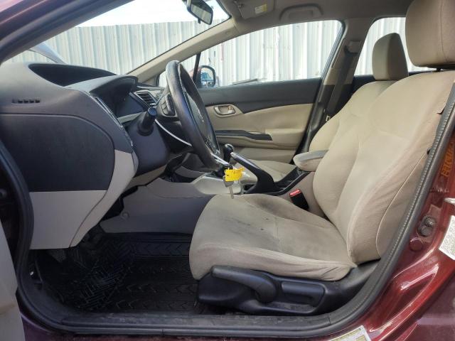 Photo 7 from auction – 2013 HONDA CIVIC LX with VIN 19XFB2E5XDE044167