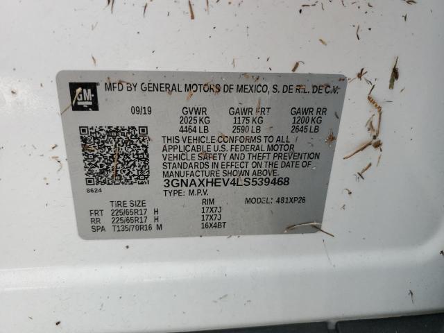 Photo 14 from auction – 2020 CHEVROLET EQUINOX LS with VIN 3GNAXHEV4LS539468