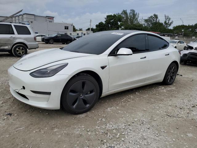TESLA MODEL 3 2021 with VIN 5YJ3E1EA9MF091203 - Photo from auction