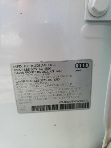 Photo 14 from auction – 2014 AUDI Q5 PREMIUM with VIN WA1DGAFPXEA006777