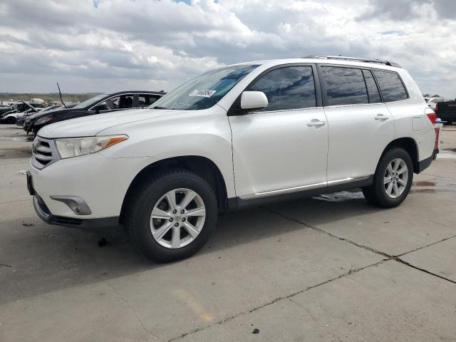 TOYOTA HIGHLANDER 2012 with VIN 5TDZK3EH5CS053814 - Photo from auction