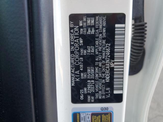 Photo 14 from auction – 2022 KIA SELTOS EX with VIN KNDERCAA1N7246672