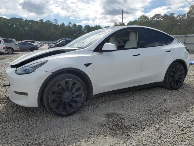 TESLA MODEL Y 2021 with VIN 5YJYGDEE9MF085549 - Photo from auction
