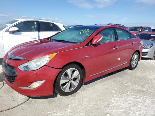 HYUNDAI SONATA HYB 2011 with VIN KMHEC4A43BA014084 - Photo from auction
