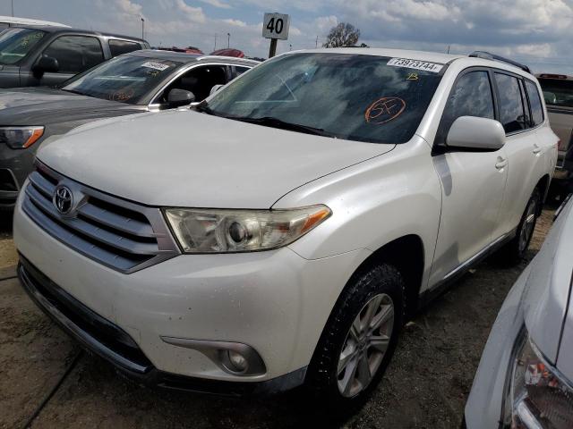 TOYOTA HIGHLANDER 2011 with VIN 5TDZA3EH4BS007618 - Photo from auction