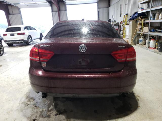 Photo 6 from auction – 2012 VOLKSWAGEN PASSAT SE with VIN 1VWBM7A31CC091391