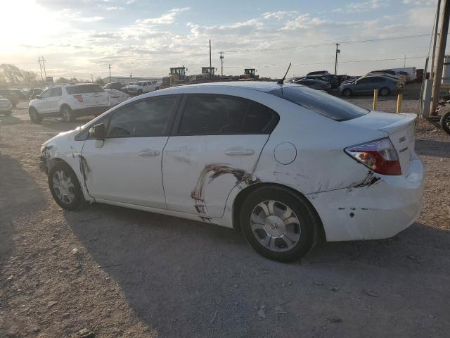 Photo 2 from auction – 2012 HONDA CIVIC HYBR with VIN JHMFB4F2XCS008523