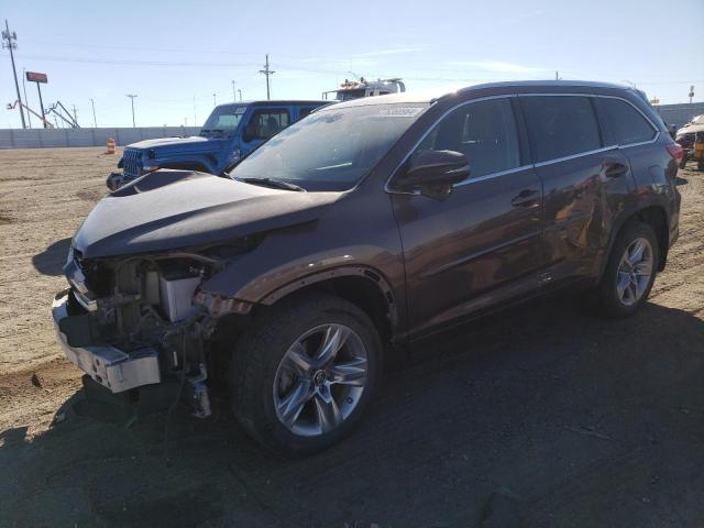 TOYOTA HIGHLANDER 2018 with VIN 5TDDZRFH8JS800360 - Photo from auction