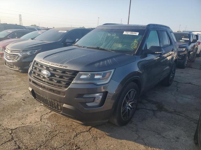 FORD EXPLORER S 2016 with VIN 1FM5K8GT6GGB49086 - Photo from auction
