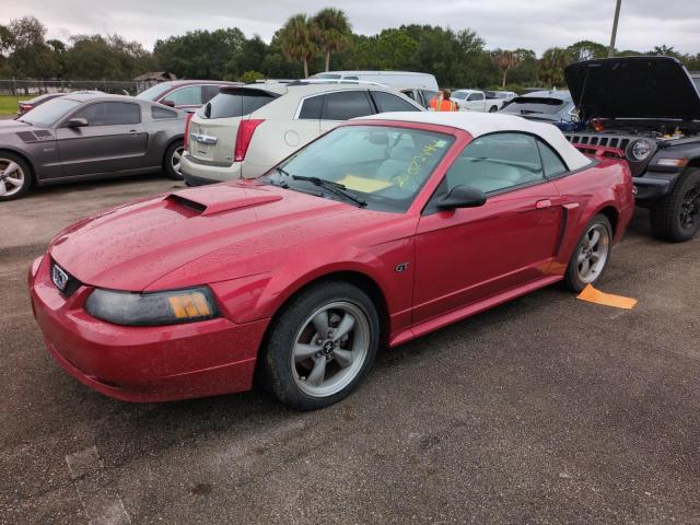 FORD MUSTANG GT 2002 with VIN 1FAFP45X32F176341 - Photo from auction