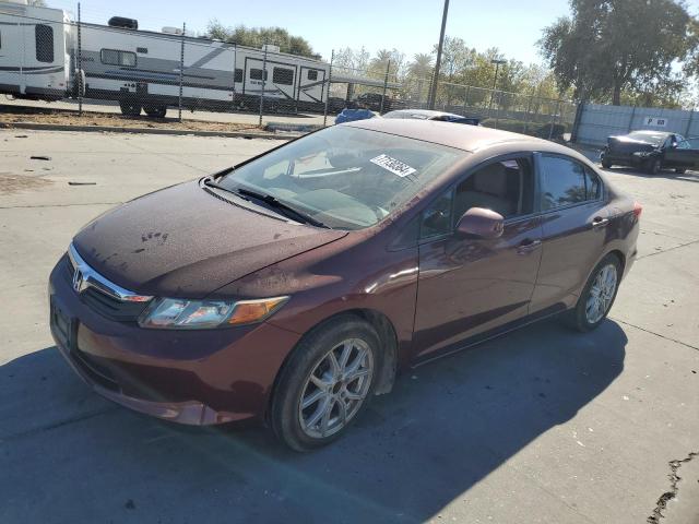 HONDA CIVIC LX 2012 with VIN 19XFB2F50CE389558 - Photo from auction