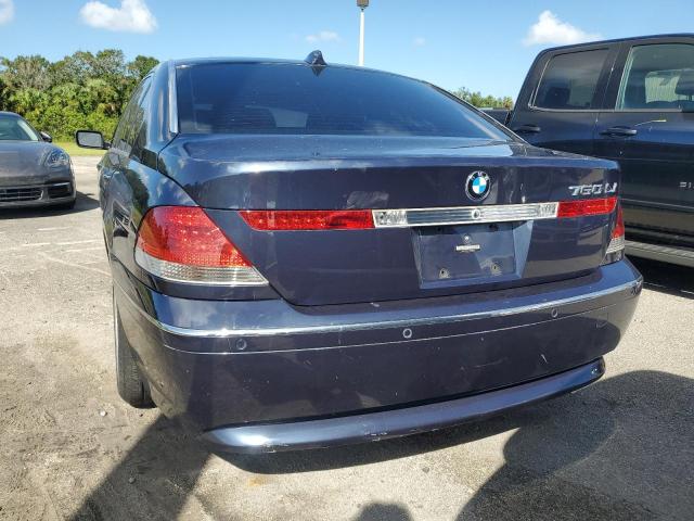 Photo 6 from auction – 2005 BMW 760 LI with VIN WBAGN83545DK11401