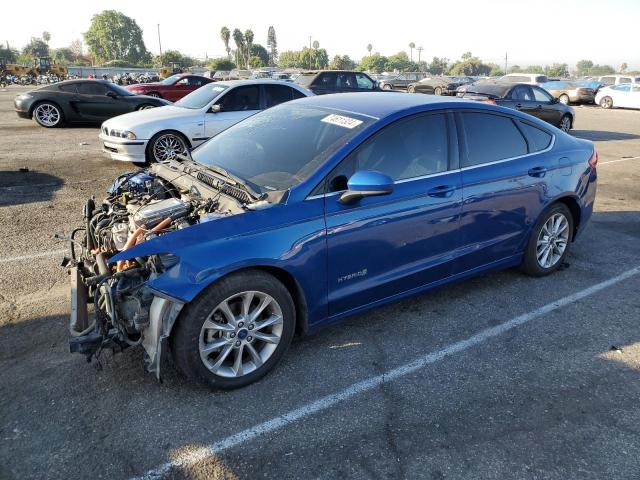 FORD FUSION SE 2017 with VIN 3FA6P0LU5HR280083 - Photo from auction