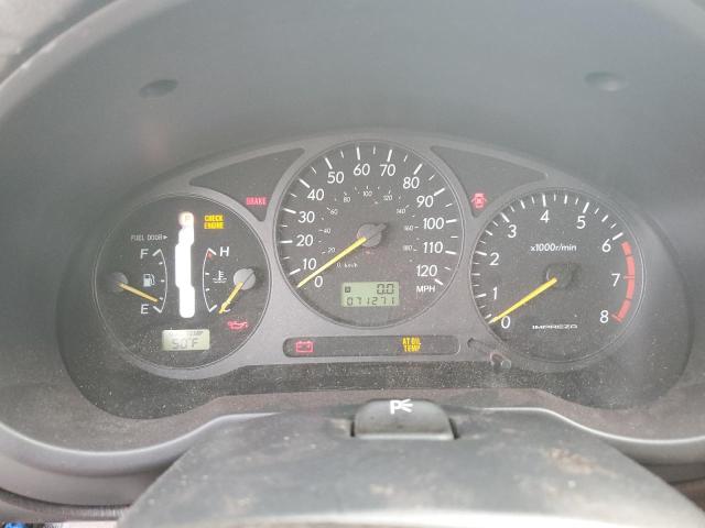 Photo 9 from auction – 2002 SUBARU IMPREZA OU with VIN JF1GG68572H826464