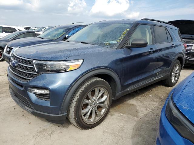 FORD EXPLORER X 2020 with VIN 1FMSK7DH7LGA43558 - Photo from auction